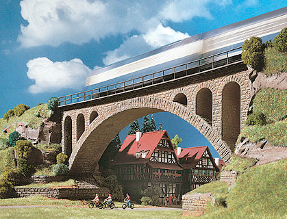 Vollmer 42549 Straight Brick Bridge Kit HO
