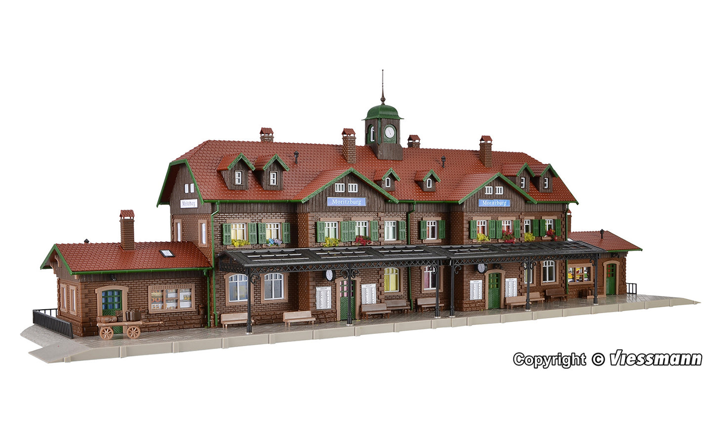 Vollmer 43502 Moritzburg Station Kit HO