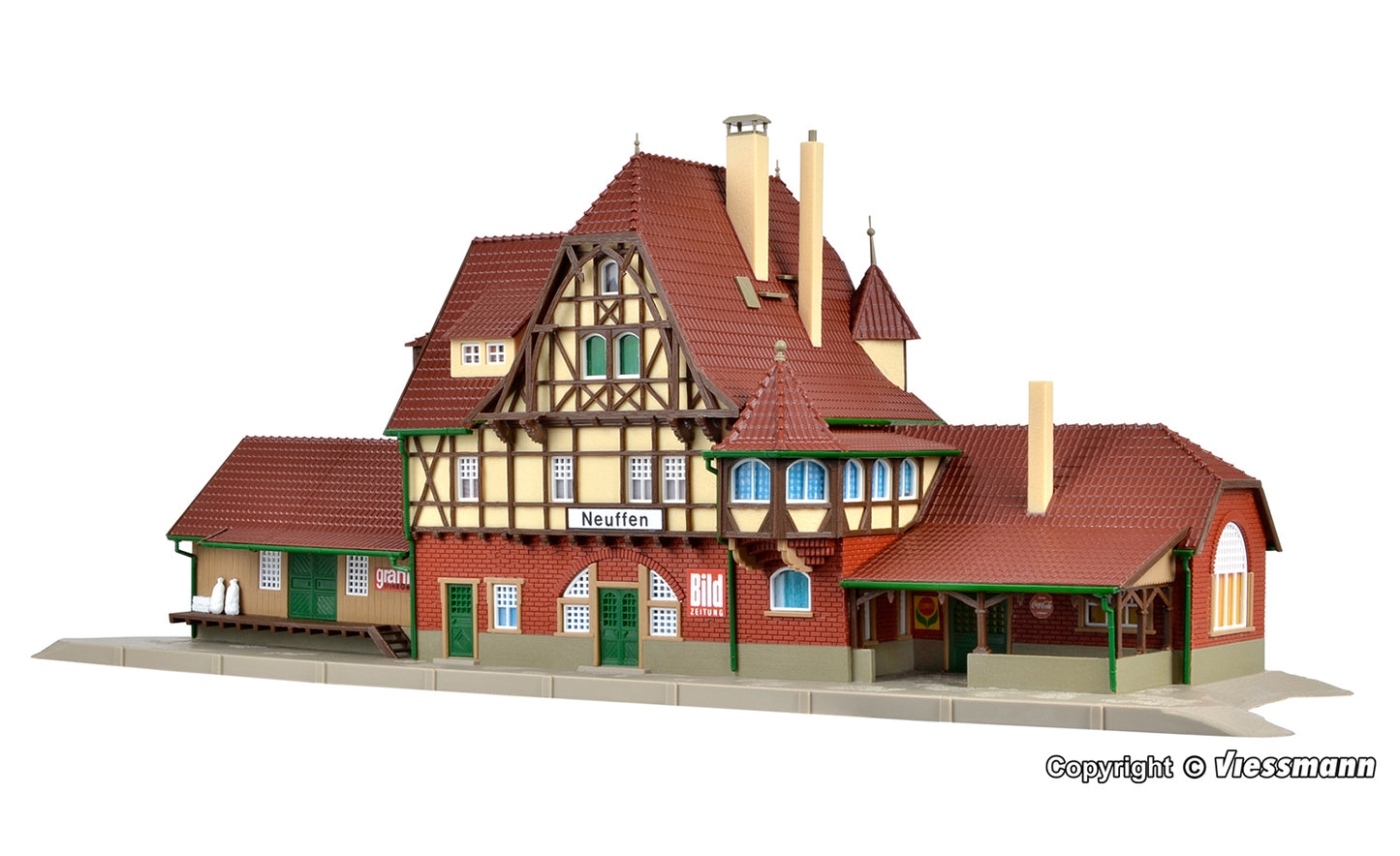 Vollmer 43510 Neuffen Station Kit HO