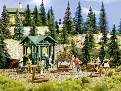 Vollmer 43606 Barbeque Scene Kit HO