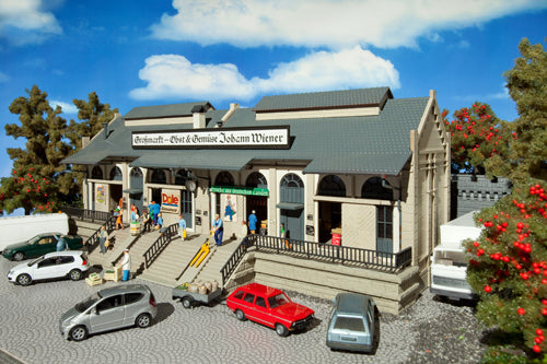 Vollmer 43629 Wholesale Fruit and Vegetable Market Kit HO