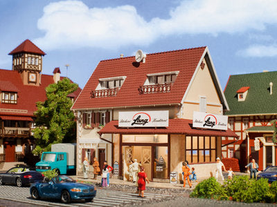 Vollmer 43633 Bakery with Interior and Lighting Kit HO