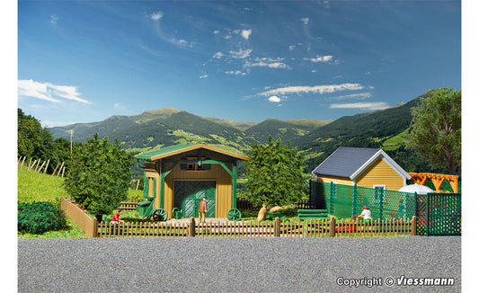 Vollmer 43643 Garden Plot Kit HO