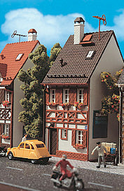 Vollmer 43673 Bahnhofstrasse 17 Half Timbered House Kit HO