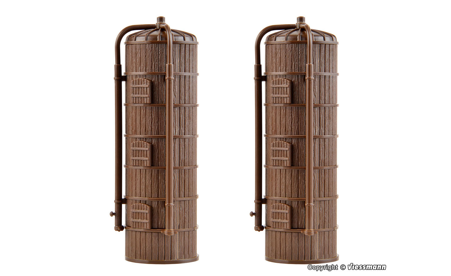 Vollmer 43743 Farm Silos (2) Kit HO