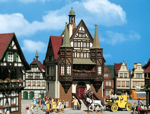 Vollmer 43748 Old Post Office Kit HO