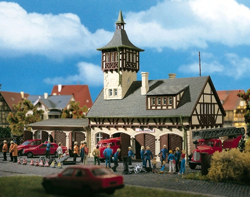 Vollmer 43751 Village Fire Station Kit HO