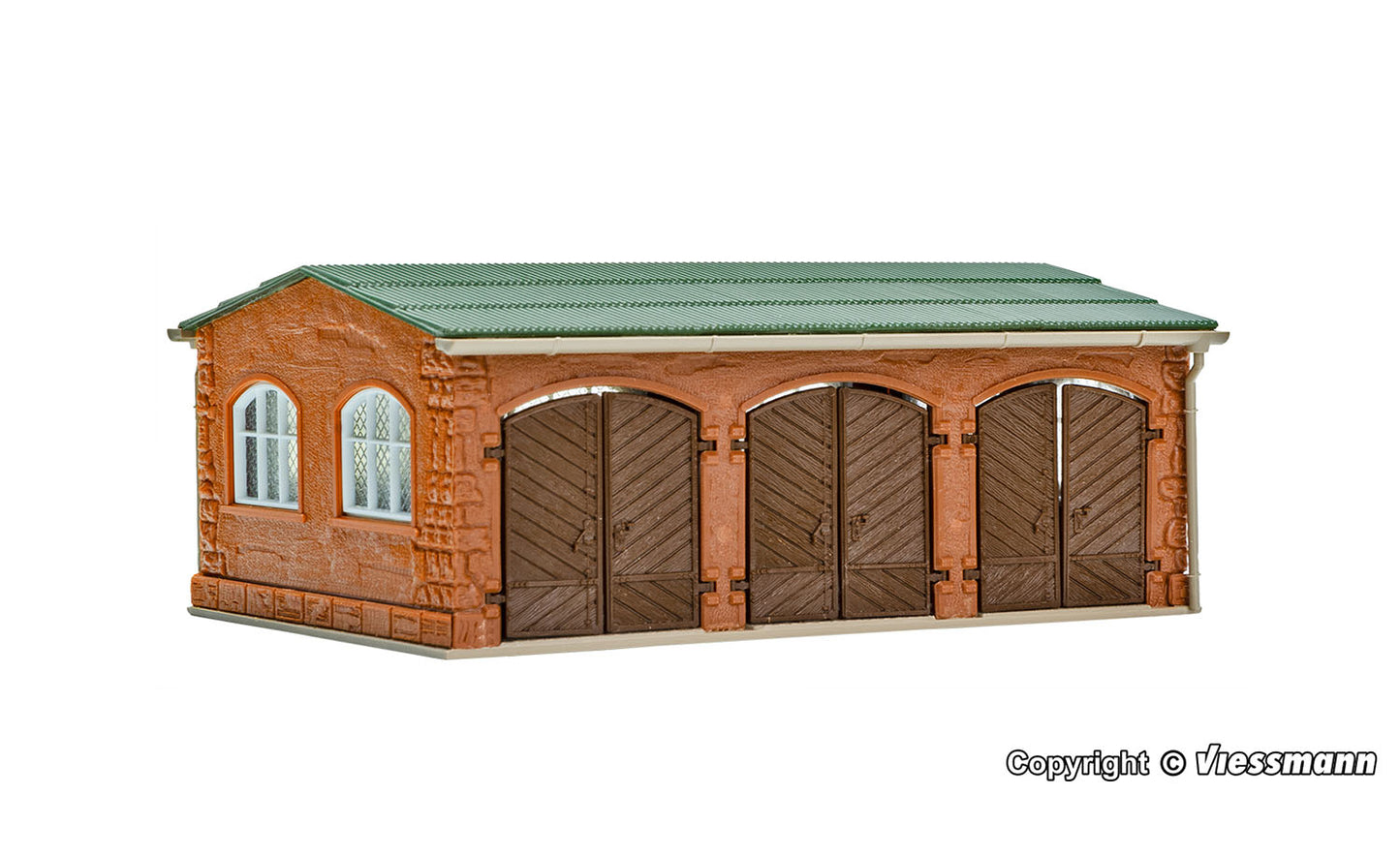 Vollmer 43757 Three Road Garage Kit HO