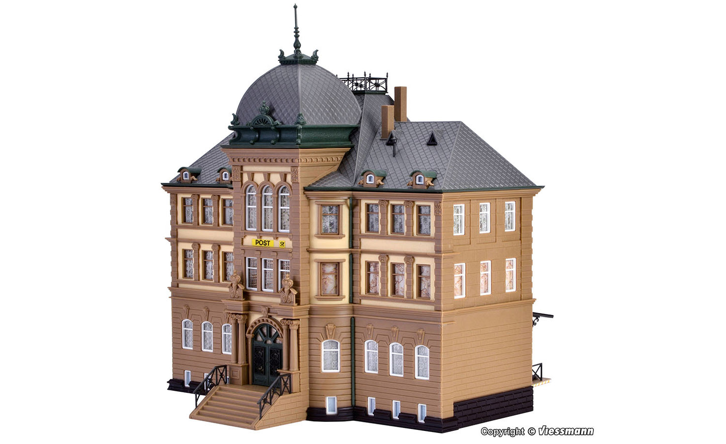 Vollmer 43765 City Post Office Kit HO