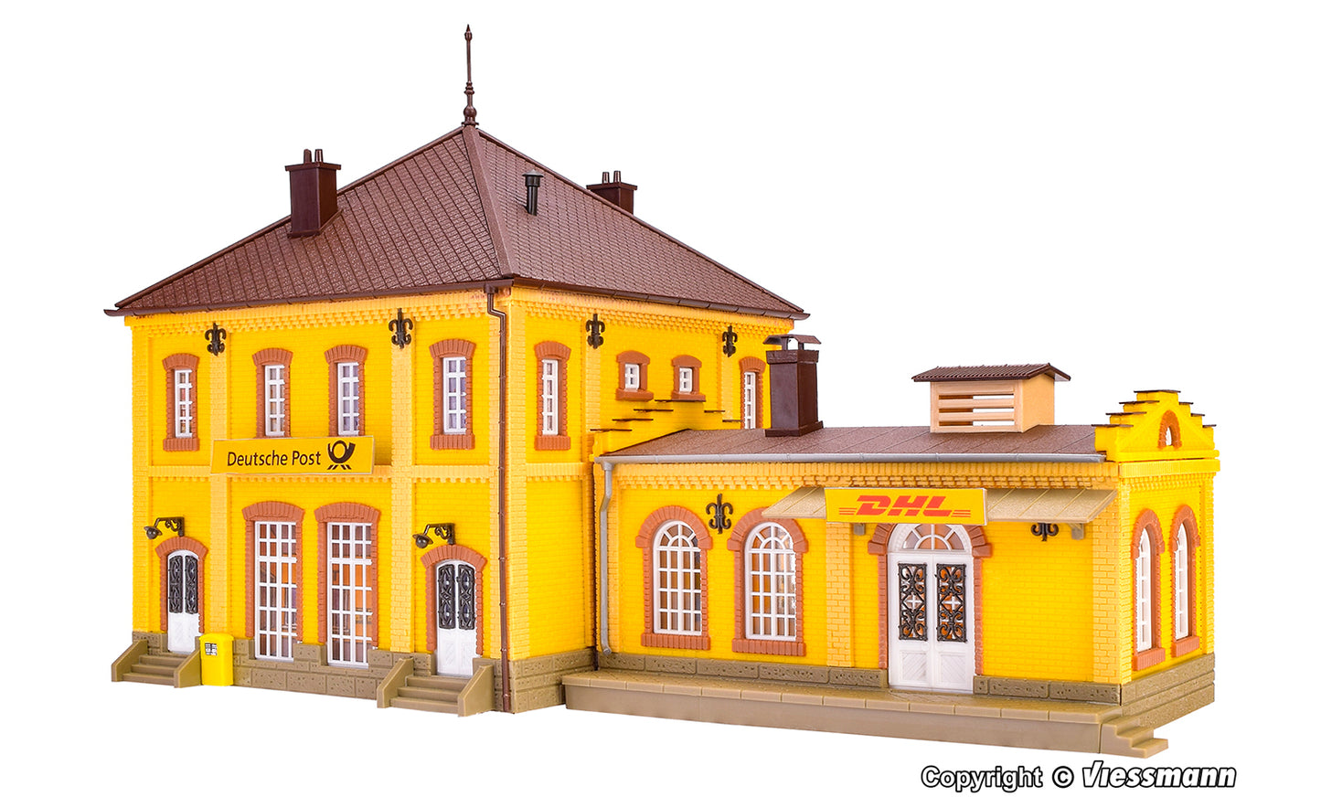 Vollmer 43774 Deutche Post/DHL Building Kit HO
