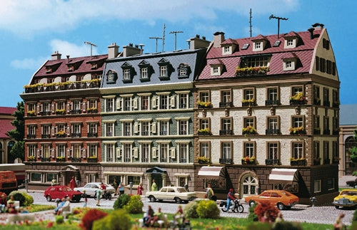 Vollmer 43780 Block of Three Houses Kit HO