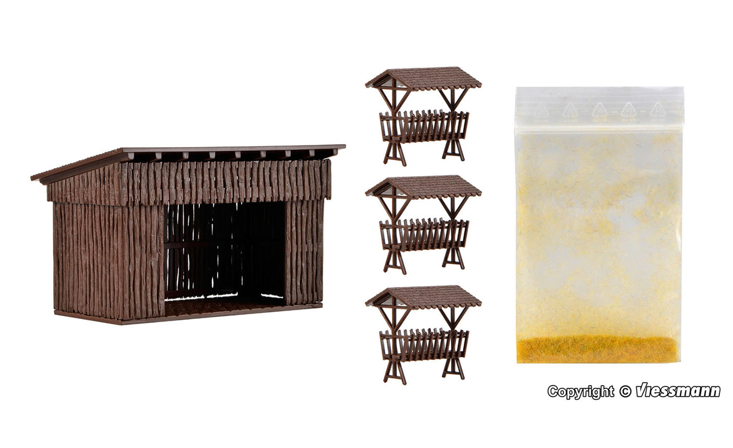 Vollmer 43798 Wild Animal Feeding Kit HO