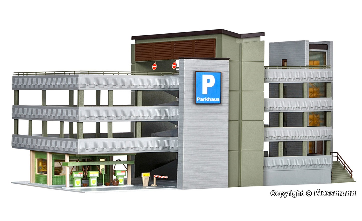Vollmer 43804 Multi Storey Car Park Kit HO