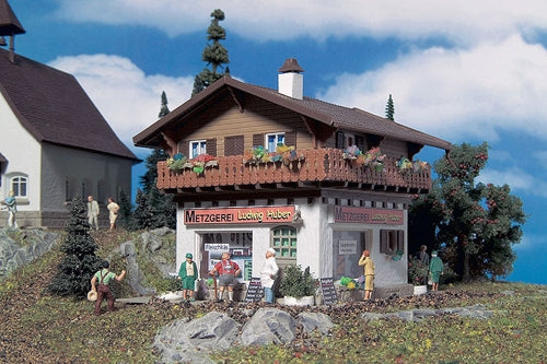 Vollmer 43836 Ludwig Huber Butchers Shop Kit HO