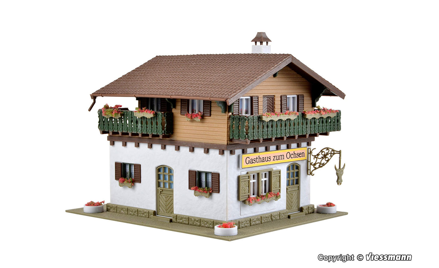 Vollmer 43838 Ochsen Restaurant Kit HO