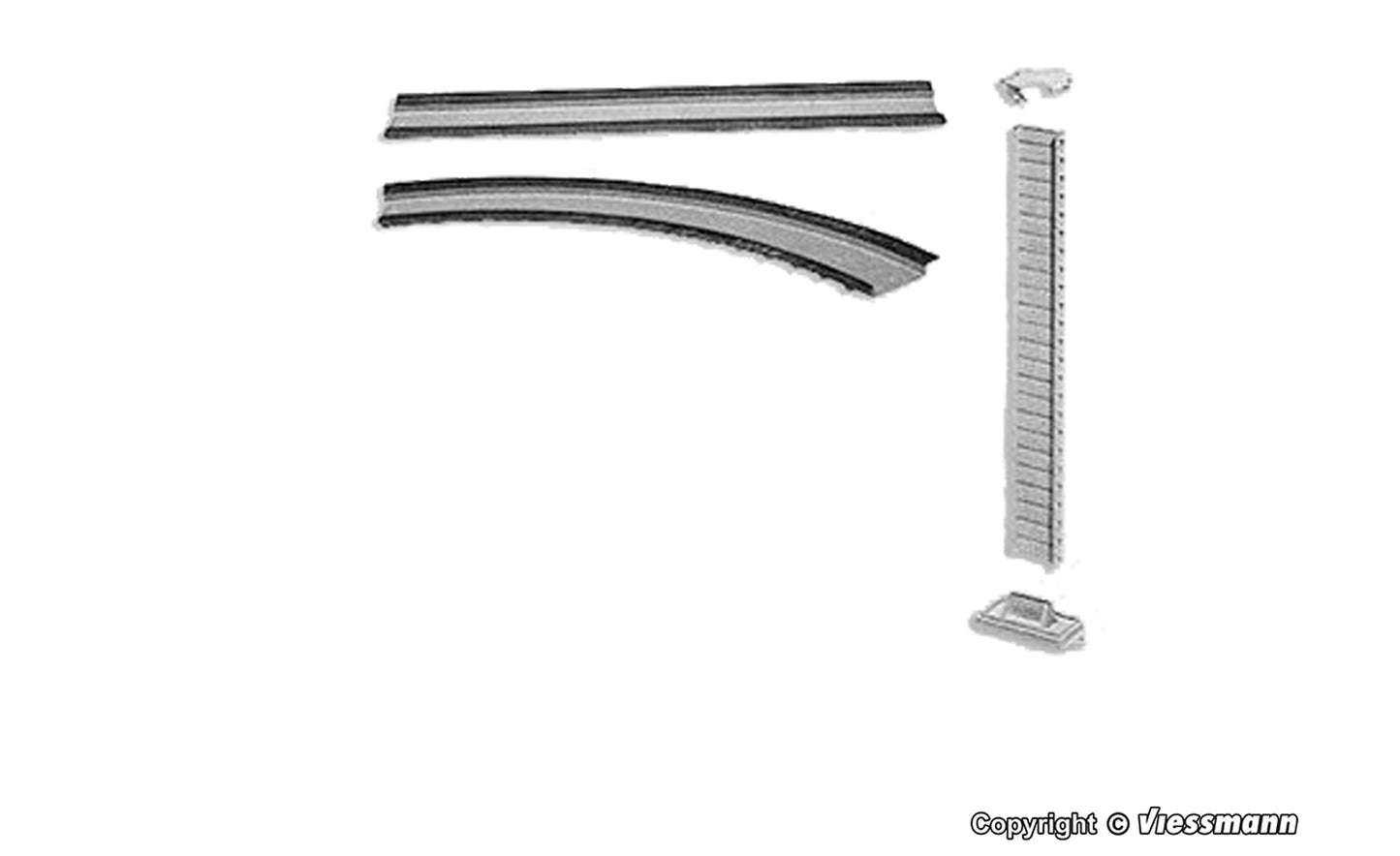 Vollmer 44547 Pier Ramp Set Kit HO