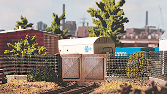 Vollmer 45009 Mesh Factory Fence Kit HO