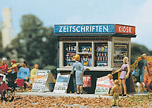 Vollmer 45134 Newspaper Kiosk Kit HO