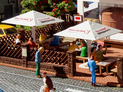 Vollmer 45138 Beer Garden Accessories Kit HO