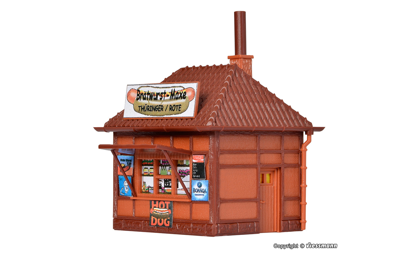 Vollmer 45140 Bratwurst Maxe Kiosk Kit HO