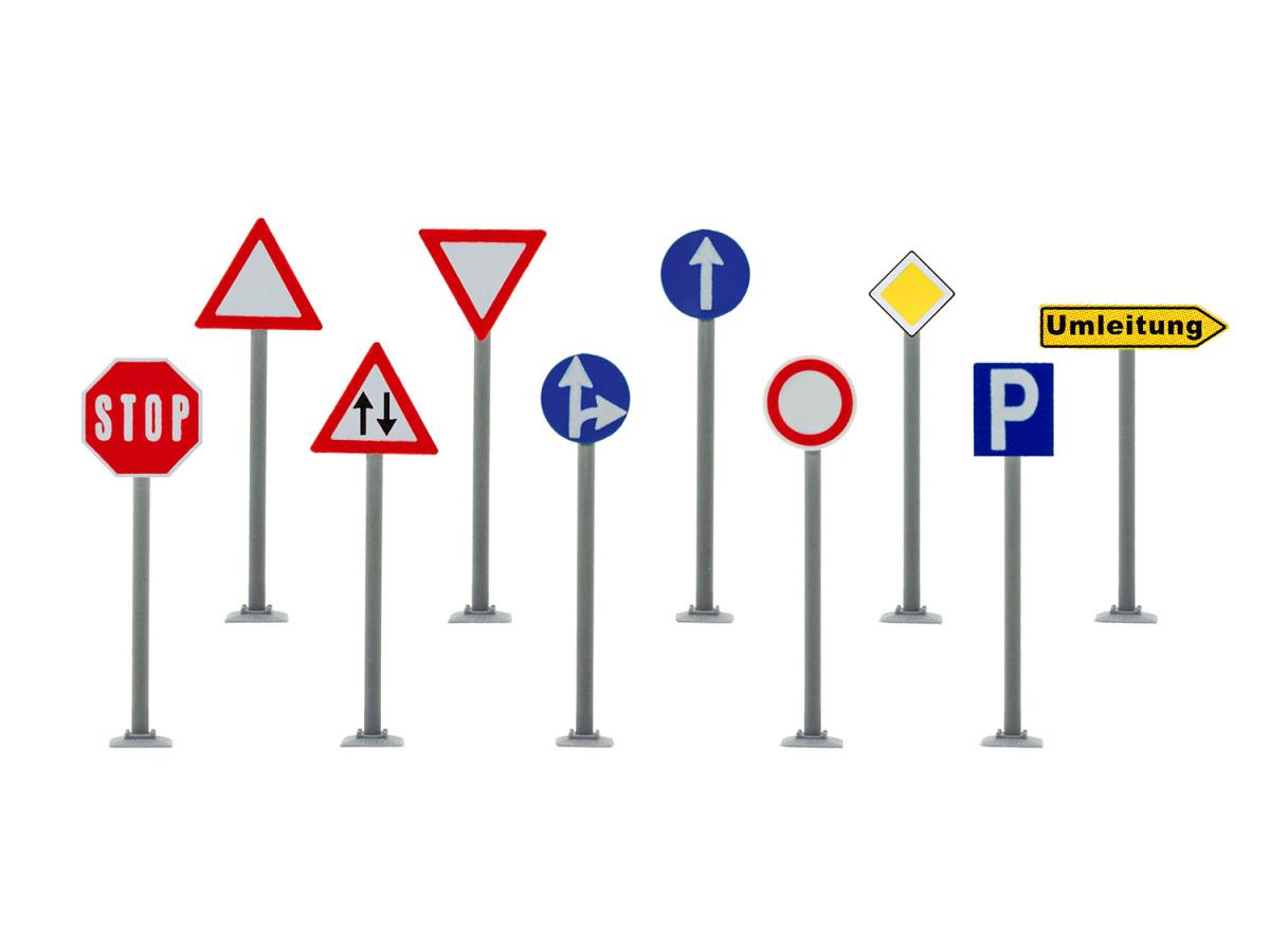 Vollmer Traffic Signs Set VO45160 HO Gauge