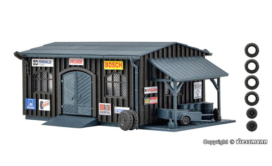 Vollmer 45602 Car Workshop Kit HO