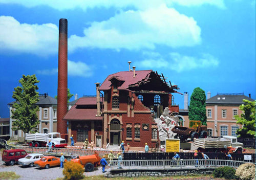 Vollmer 45621 Part Demolished Brewery Kit HO