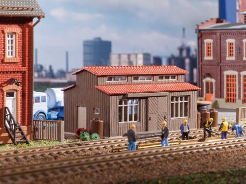 Vollmer 45622 Hazardous Goods Freight Shed Kit HO