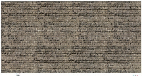 Vollmer 47368 Natural Cut Stone Cardboard Sheet 25x12.5cm (10) N Gauge