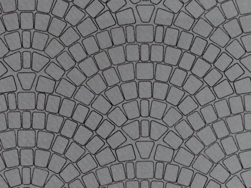 Vollmer 47373 Cobblestone Pavement Cardboard Sheet 25x12.5cm (10) N Gauge