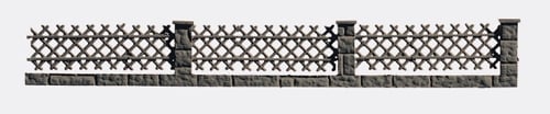 Vollmer 47421 Trelliswork Fence 125cm N Gauge