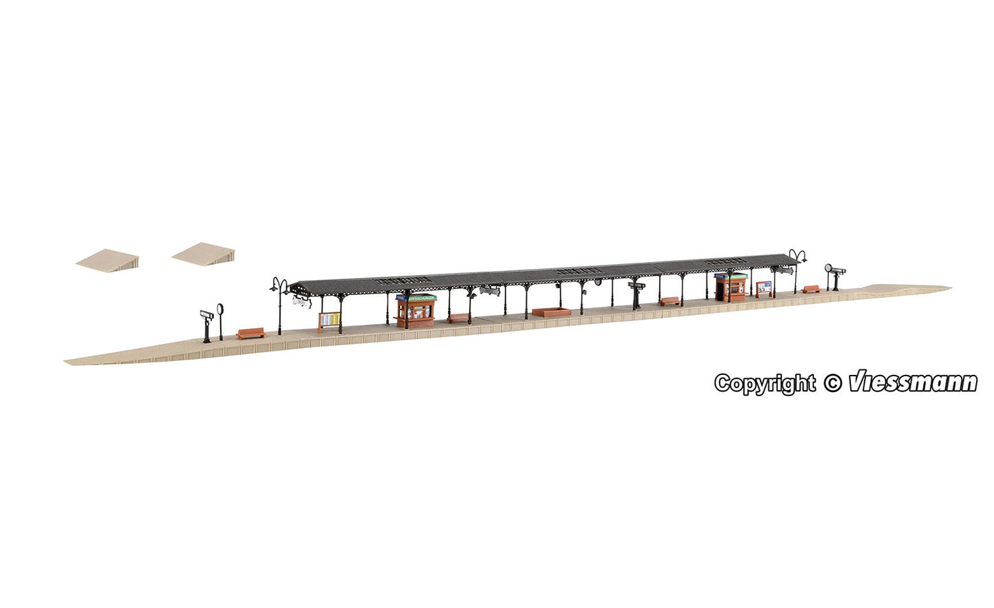 Vollmer 47501 Baden Platform Kit N Gauge