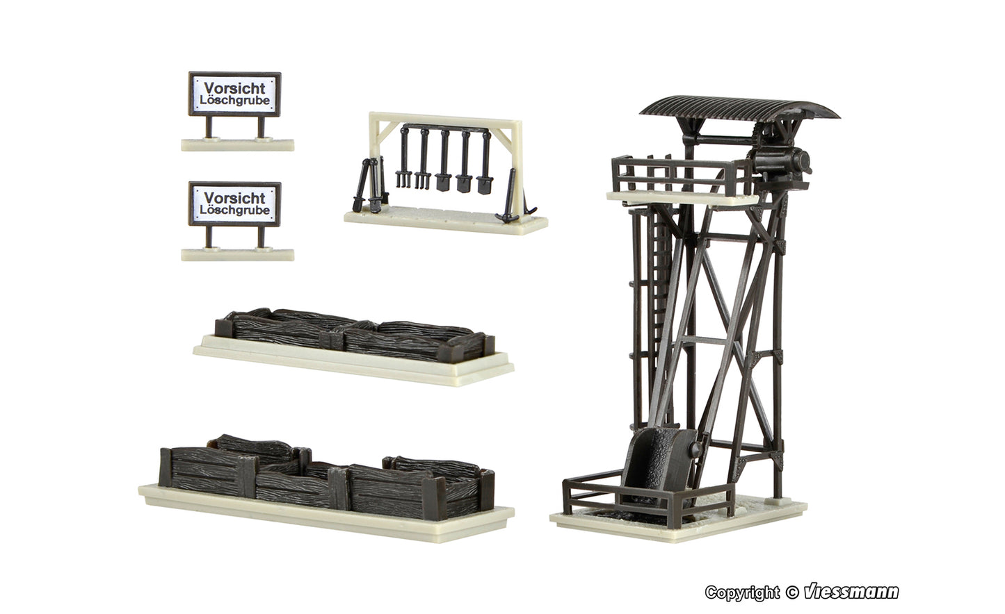 Vollmer 47551 Slag Loader with Dump Kit N Gauge