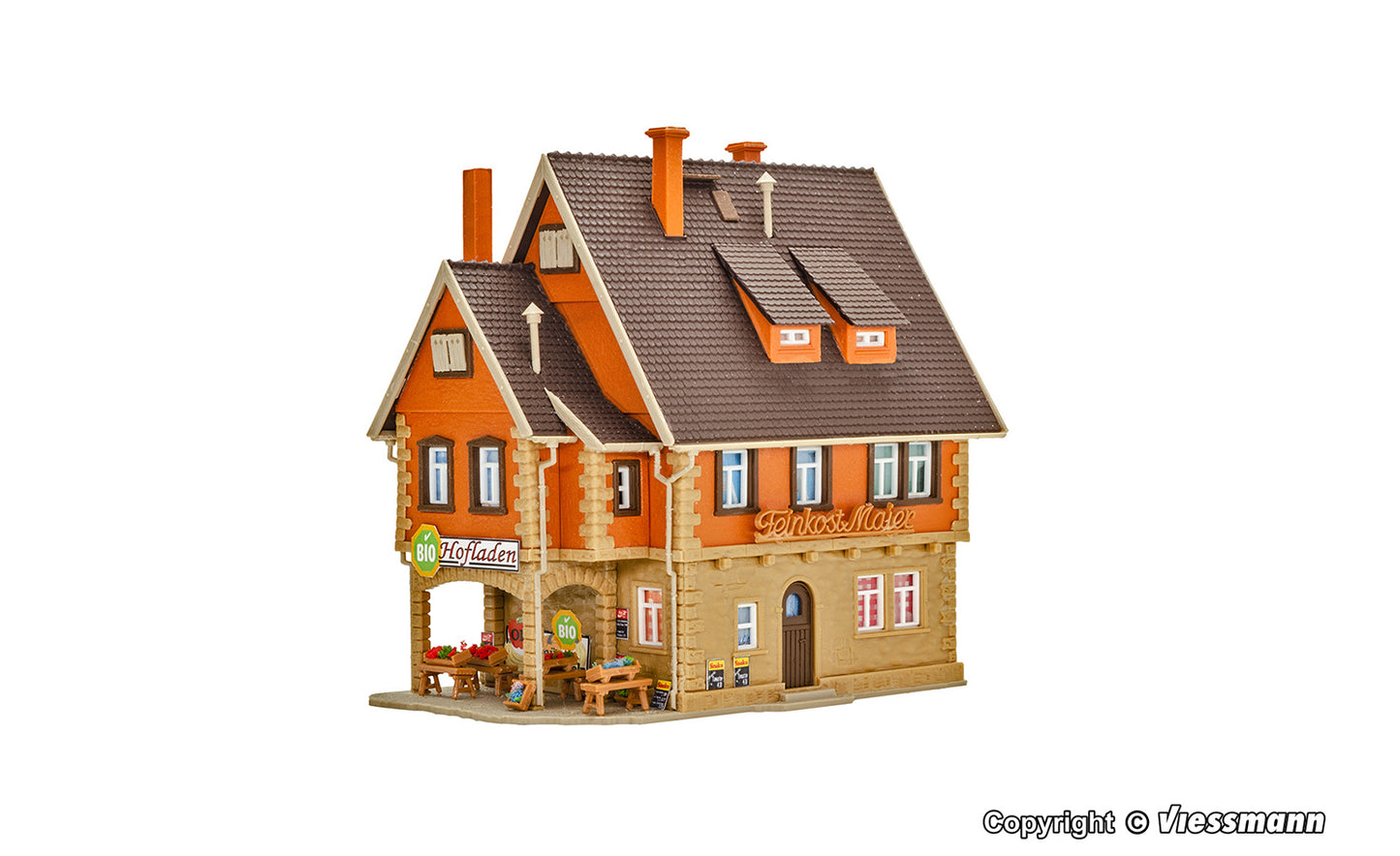 Vollmer 47670 Bio Farm Shop and Deli Kit N Gauge
