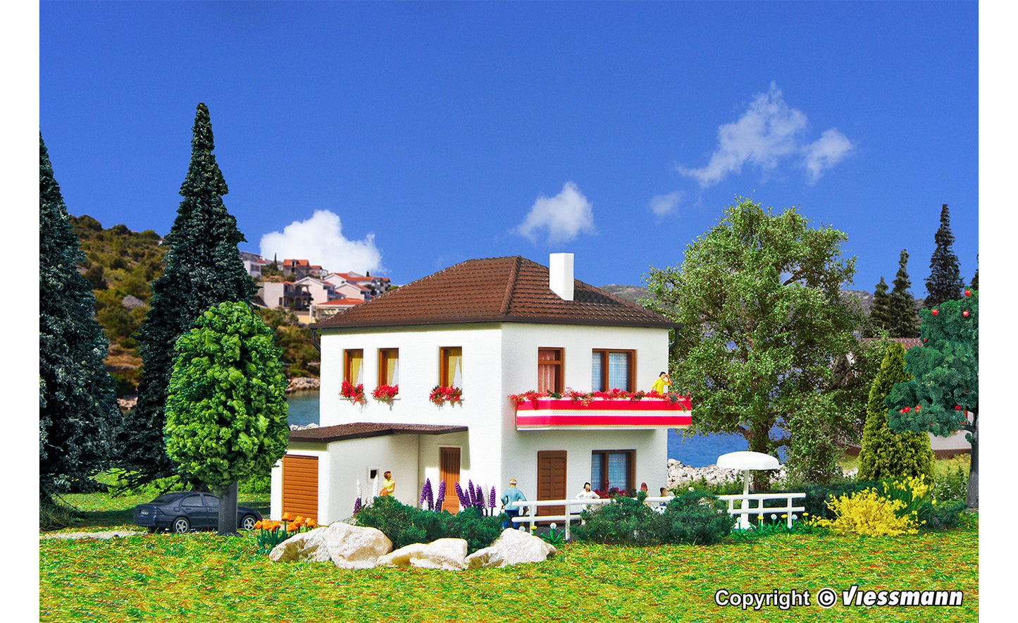 Vollmer 47702 House Kit N Gauge