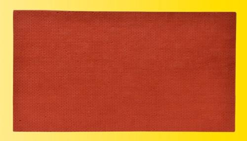 Vollmer 48222 Stone Art Weathered Red Brick Wall Plate 28x16.3cm HO
