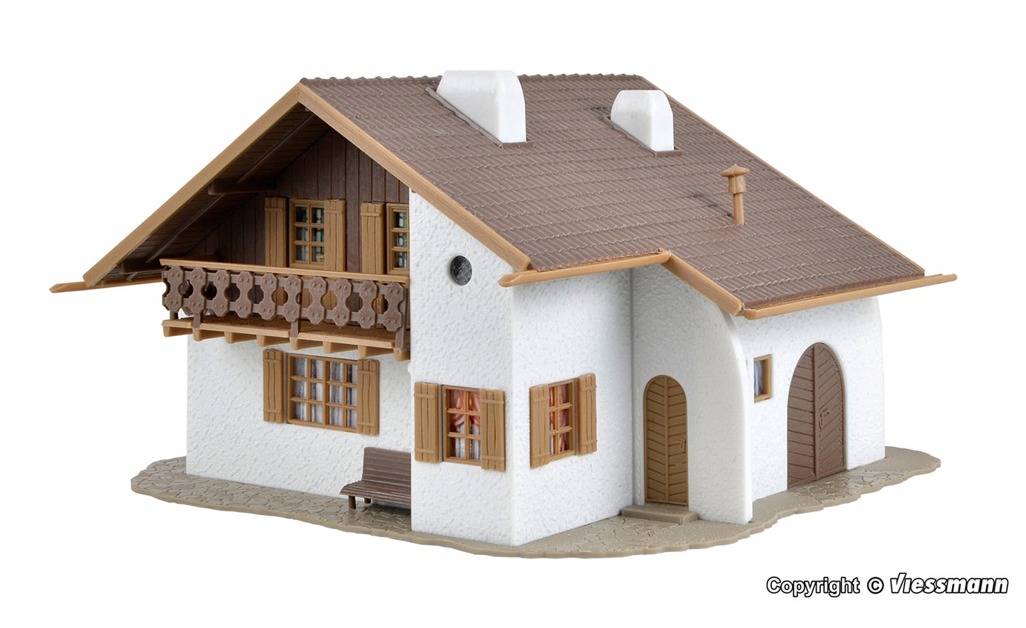 Vollmer 49251 Wiesengrund House Start and Save Kit HO