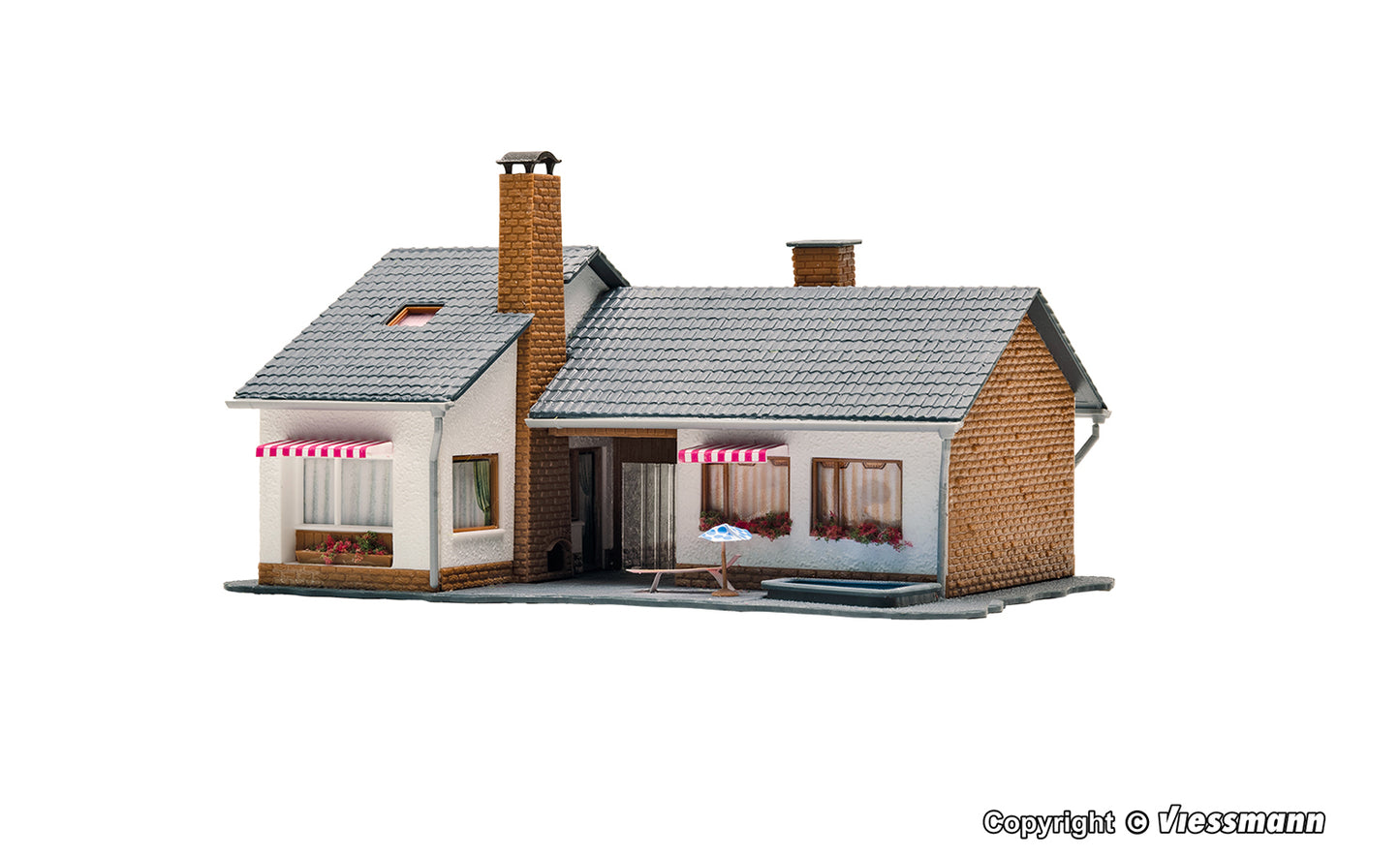 Vollmer 49368 Klein Country House Kit TT Scale