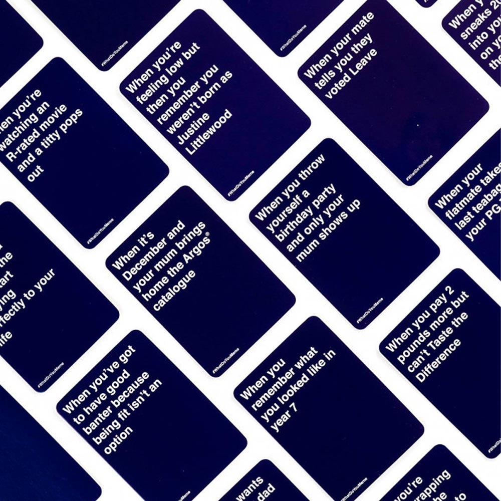 What Do You Meme? UK Edition Adult Party Card Game