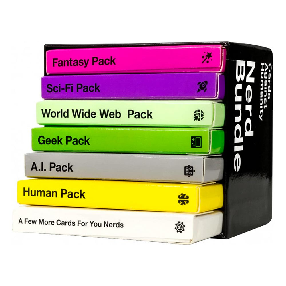 Cards Against Humanity Nerd Bundle Adult Party Card Game