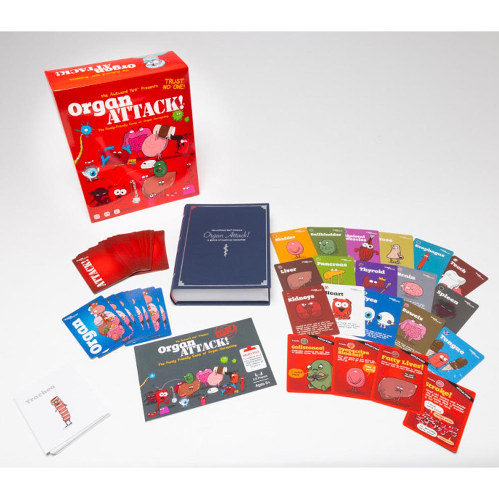 Organ ATTACK! New Edition Party Card Game