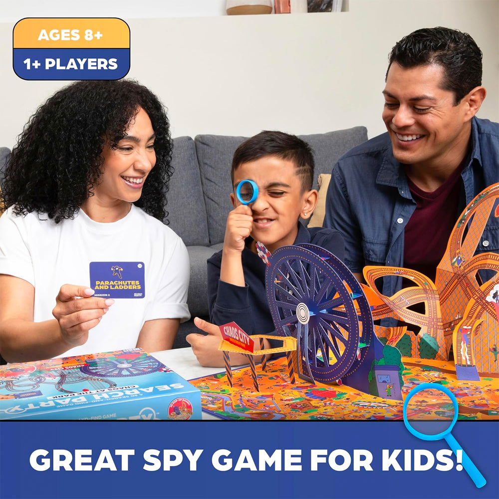 Search Party: Chaos at the Park - A Family 3D Search Board Game
