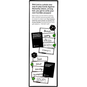 Cards Against Humanity Twists: Shit List