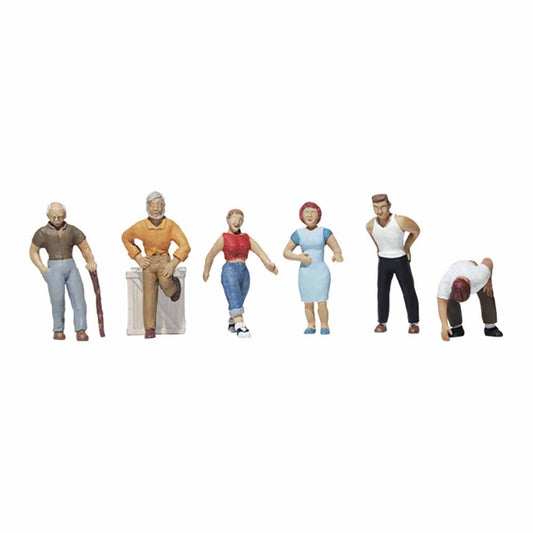 Woodland Scenics A1824 Ordinary People HO OO Gauge Figures