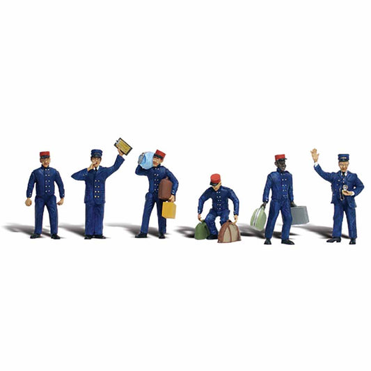 Woodland Scenics A1847 Train Personnel HO OO Gauge Figures