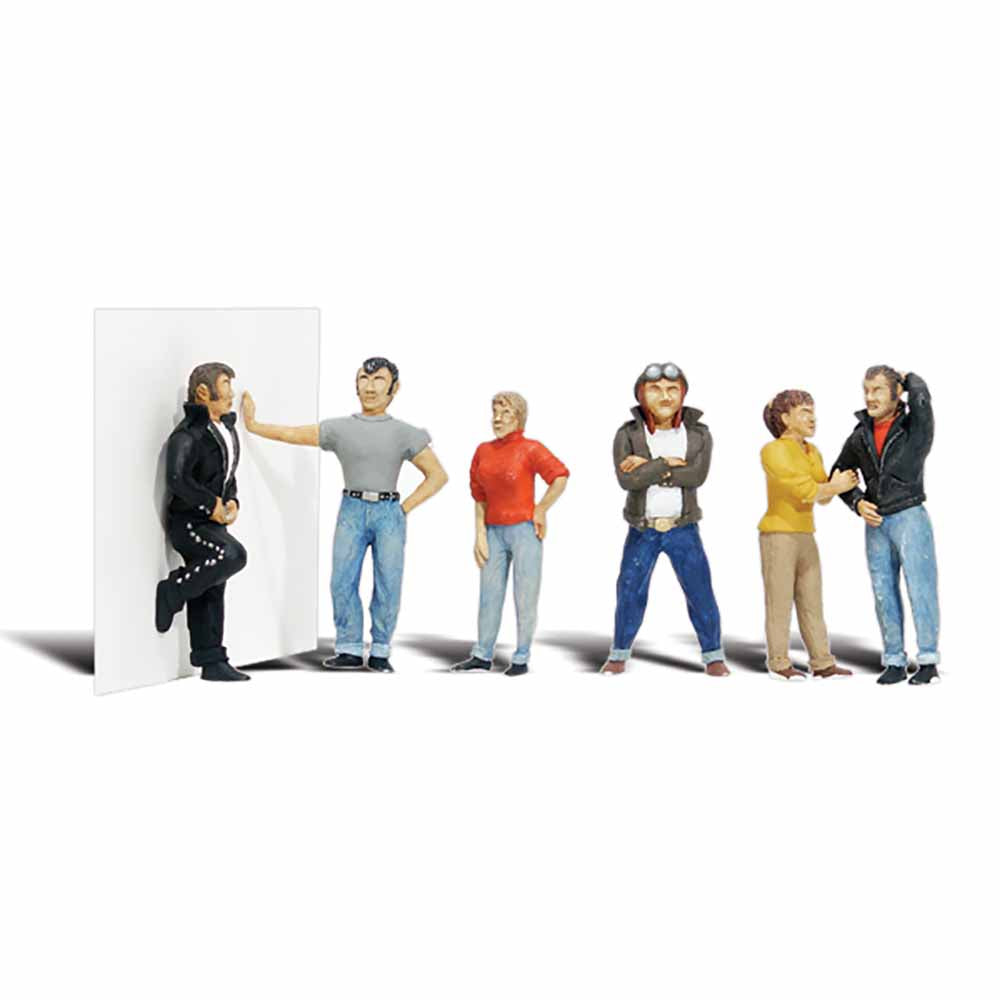 Woodland Scenics A1849 Rebels HO OO Gauge Figures