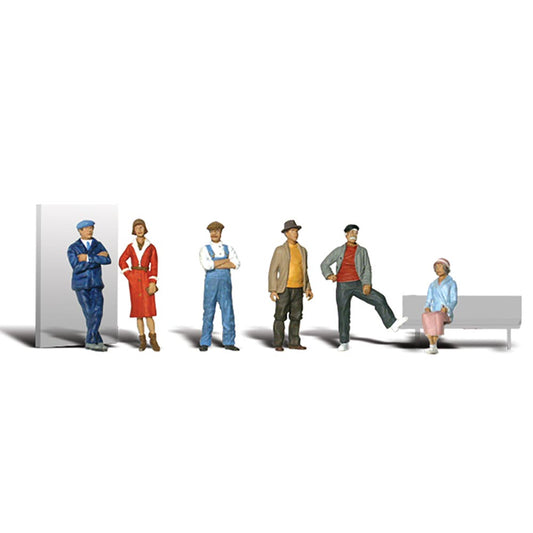 Woodland Scenics A1874 HO Casual People HO Gauge