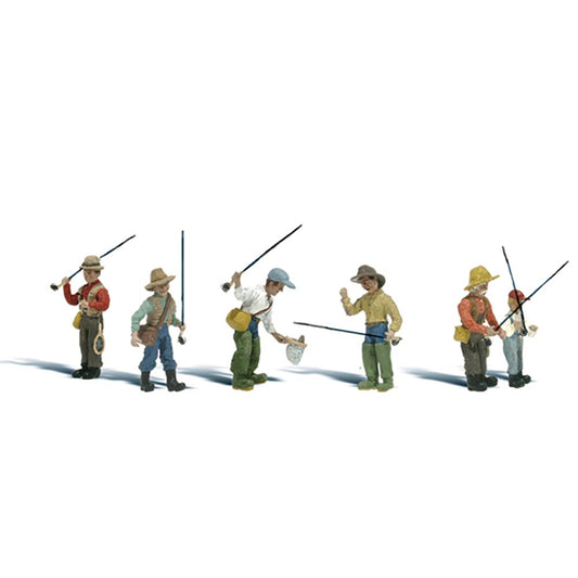 Woodland Scenics A1910 HO Fly Fishermen HO Gauge