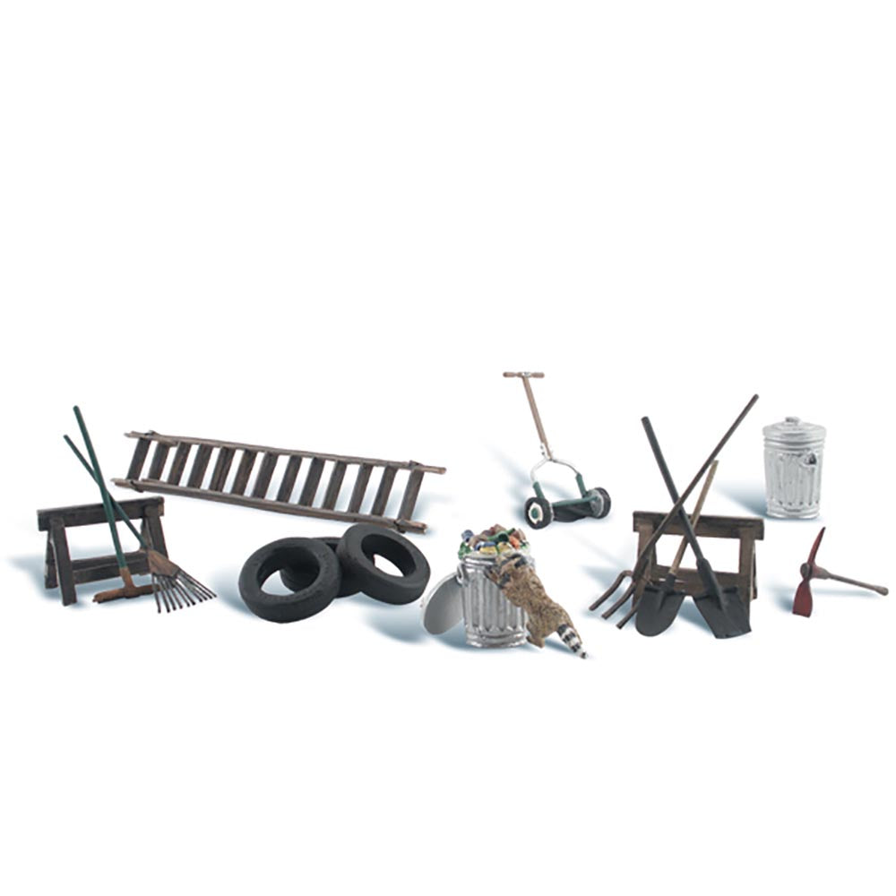 Woodland Scenics A1928 HO Garage Treasures HO Gauge