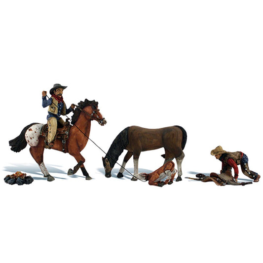 Woodland Scenics A1940 HO Ridin' & Ropin' HO Gauge